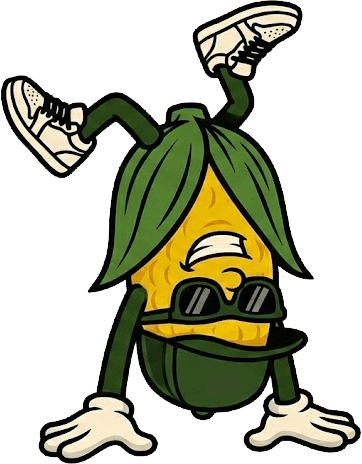 Upside down Mascot